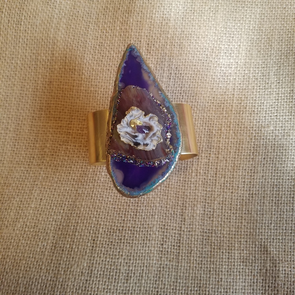 Geode Statement Cuff - image 1